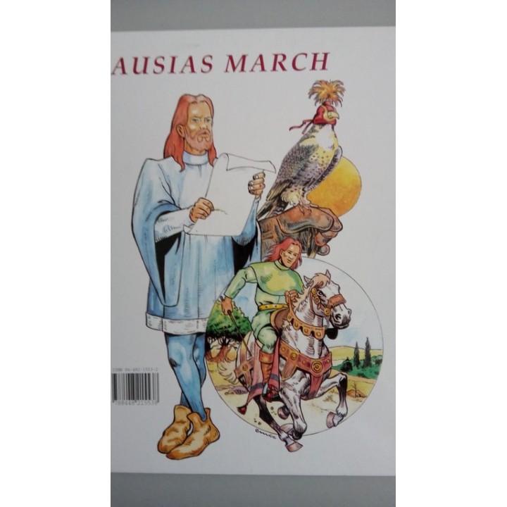 Ausias March. Seiscientos aniversario 1397 / 1997. Comic bilingüe